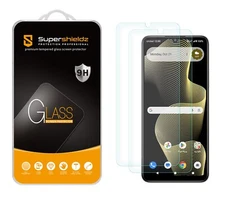2X Supershieldz Tempered Glass Screen Protector for Cricket Outlast 5G (2024)