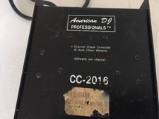 AMERICAN DJ PROFESSIONALS CC-2016 CHASE CONTROLLER 600 WATTS BY CHANNEL