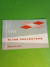 SAWYER'S 500 SLIDE PROJECTORS MANUAL