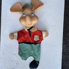 VTG 1963 TOPO GIGIO The Italian Mouse Puppet Box American Missing A Foot