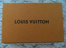 Authentic LOUIS VUITTON LV  Gift Box Small 5.25 x 3.5 x 1   - Empty Box