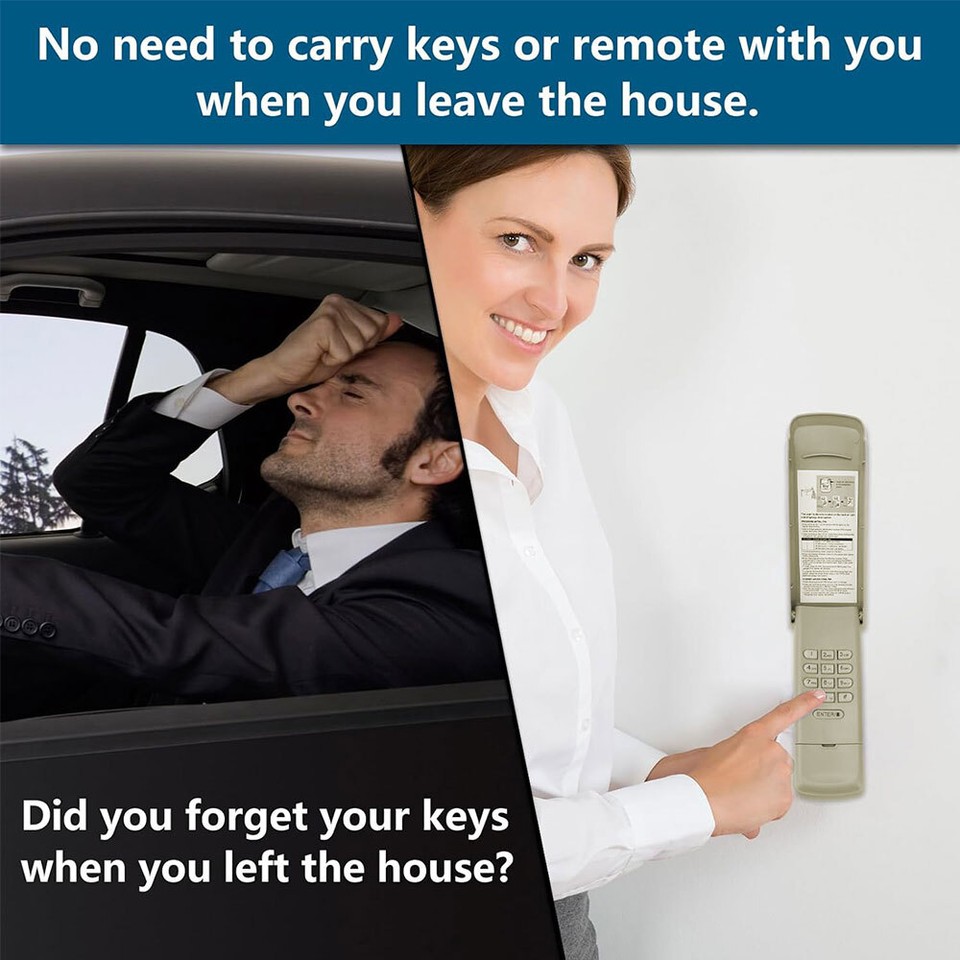 For Chamberlain liftMaster Garage Door Opener Wireless Keypad 877MAX