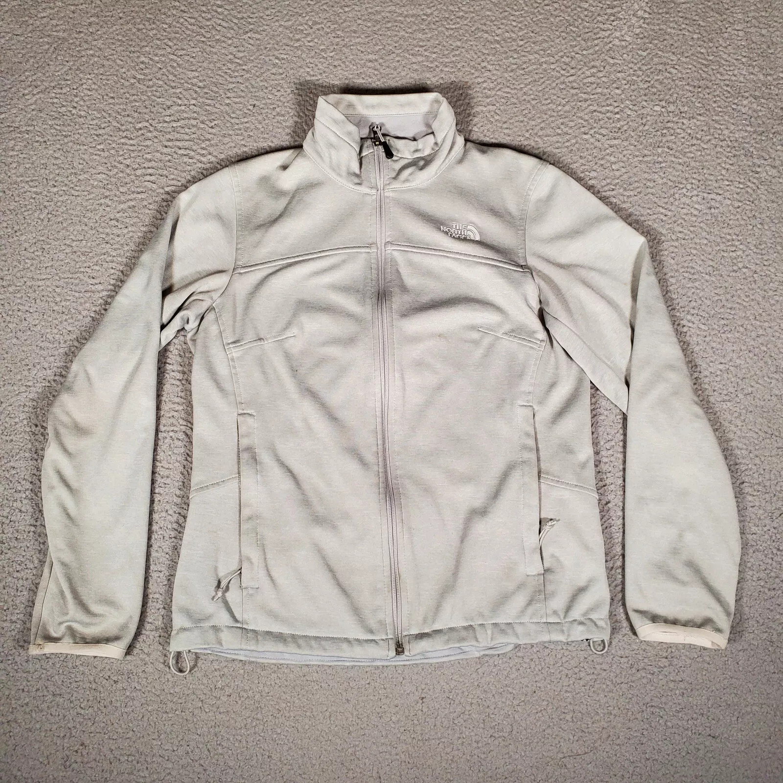 north-face canyonwall fleece full zip waffle lined jacket