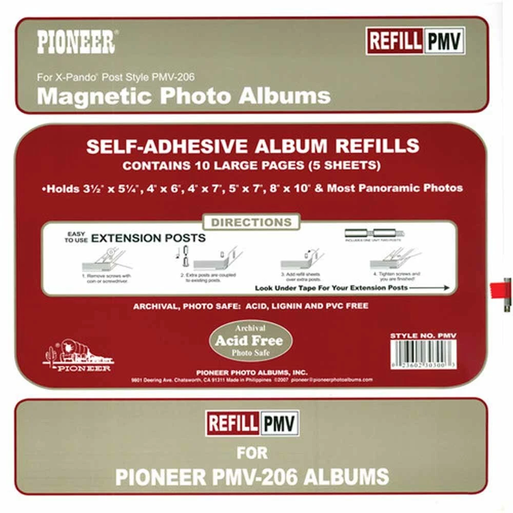 Pioneer X-Pando Magnetic Album Refill PMV (PMV206) | eBay