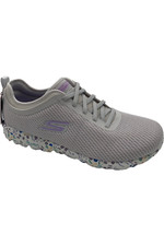 Skechers GOwalk Bungee Sneakers Fiji Paradise Light Gray