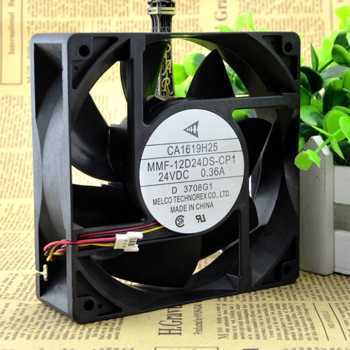 Mitsubishi F740 inverter fan CA1619H25 MMF-12D24DS-CP1 24V 0.36A 12038 - Picture 4 of 5