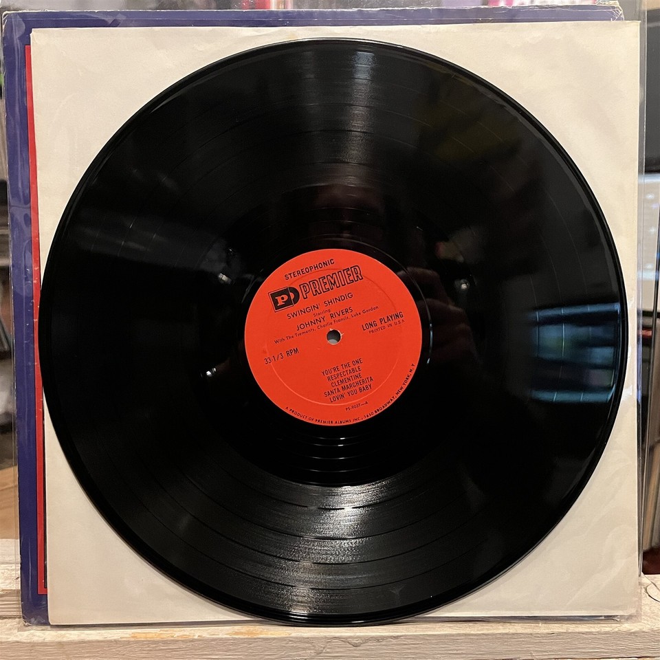 [ROCK/POP]~EXC LP~JOHNNY RIVERS~Swingin' Shindig~[Original 1964~PREMIER ...