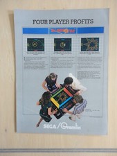 Eliminator Video Arcade Machine Flyer Original Magazine Pull Out Ad