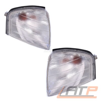 2x BLINKER WEIß VORNE LINKS + RECHTS FÜR MERCEDES BENZ C-KLASSE W202 S202