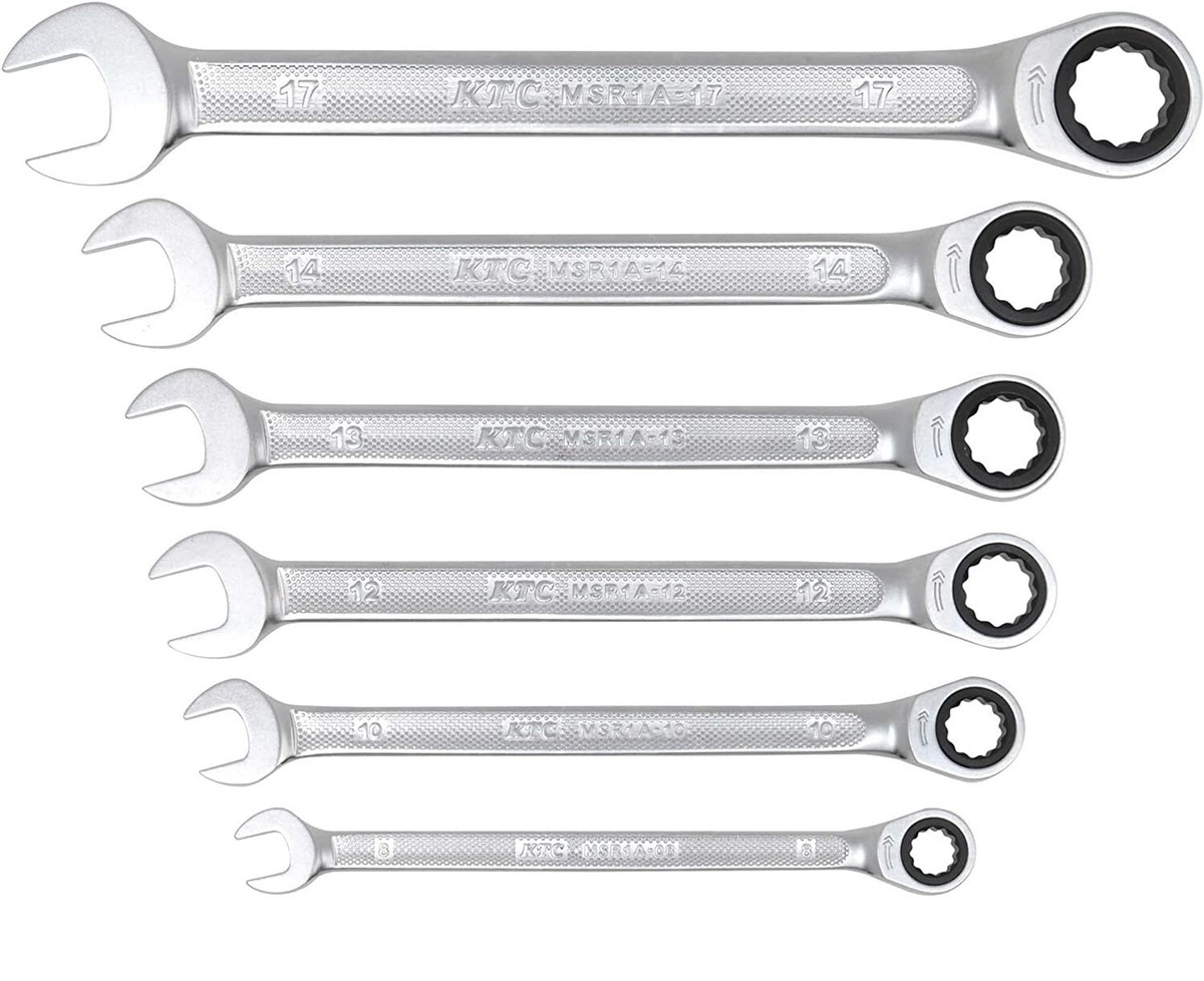 KTC RATCHET COMBINATION WRENCH SET (8～17mm) MSR1A-6P | eBay