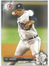 Joe Jimenez Detroit Tigers 2017 Bowman Baseball