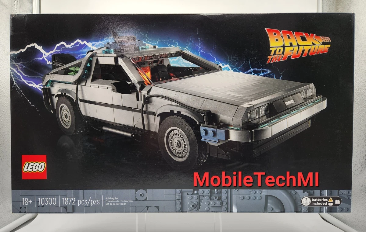 Delorean lego store