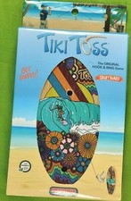 TIKI TOSS The ORIGINAL Hook  Ring Game SHORTBOARD FlowerChild 
