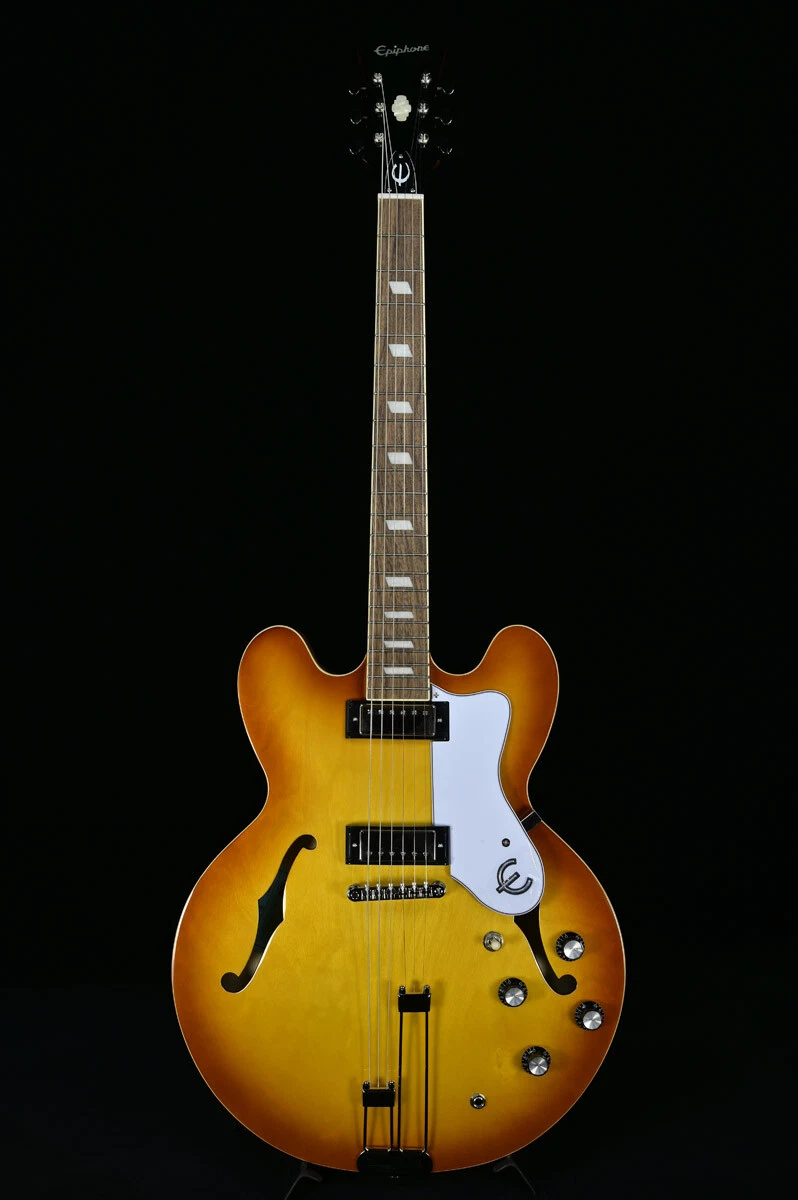 Epiphone Riviera Royal Tan electric guitar semi acoustic sunburst