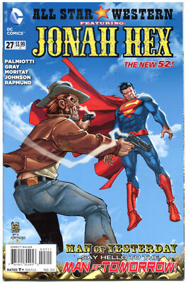 ALL STAR WESTERN #27, NM, Jonah Hex, Superman, Justin Gray