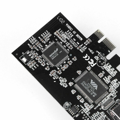 PCI Express Firewire 1394a 3 Ports +1 IEEE 1394 PCI-E FireWire Controller Card - Afbeelding 9 van 11
