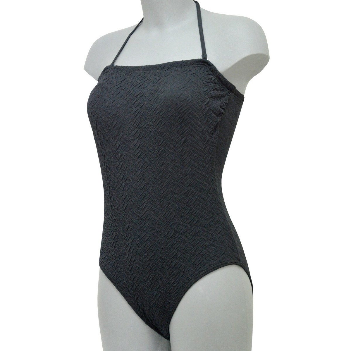 Maillot De Bain 1 Pièce Femme LAGON BLEU - Noir, Bonnet B - 80% Polyamide 20% Élasthanne - Neuf Avec Étiquettes