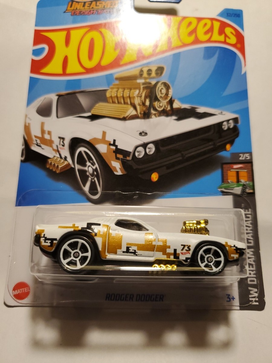 Hot Wheels Rodger Dodger White #32 - 2023 HW Dream Garage (X) | eBay