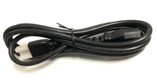 6ft Well Shin 18 AWG 10A 125V WS-001F WS-002 E115330 Power Cord Cable