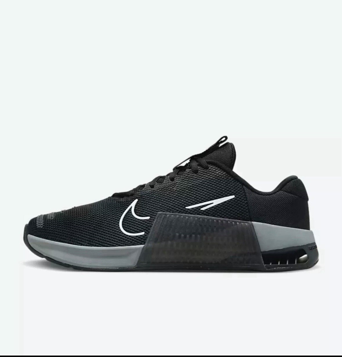 Nike Free Metcon 9 Training Mens Size 8 Workout Shoes Black Grey DZ2617-001 New