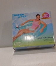Flotador inflable para piscina salón chill-out Summer Waves - para adultos - unisex