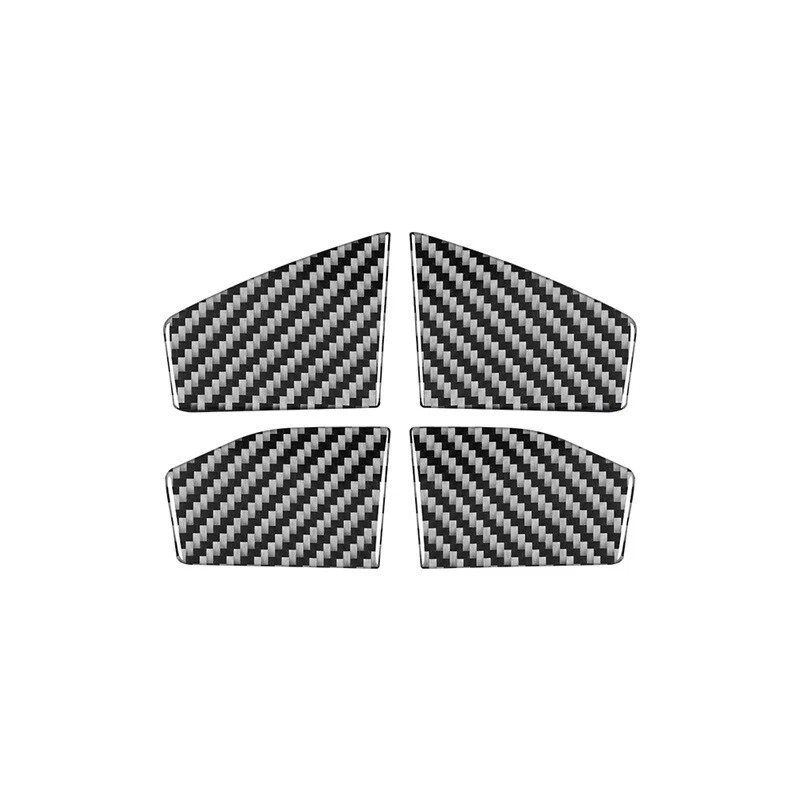 For Jaguar E-PACE 2018-2020 Real Carbon Fiber Car Door Handle Panel Cover Trim Foto 3 de 4