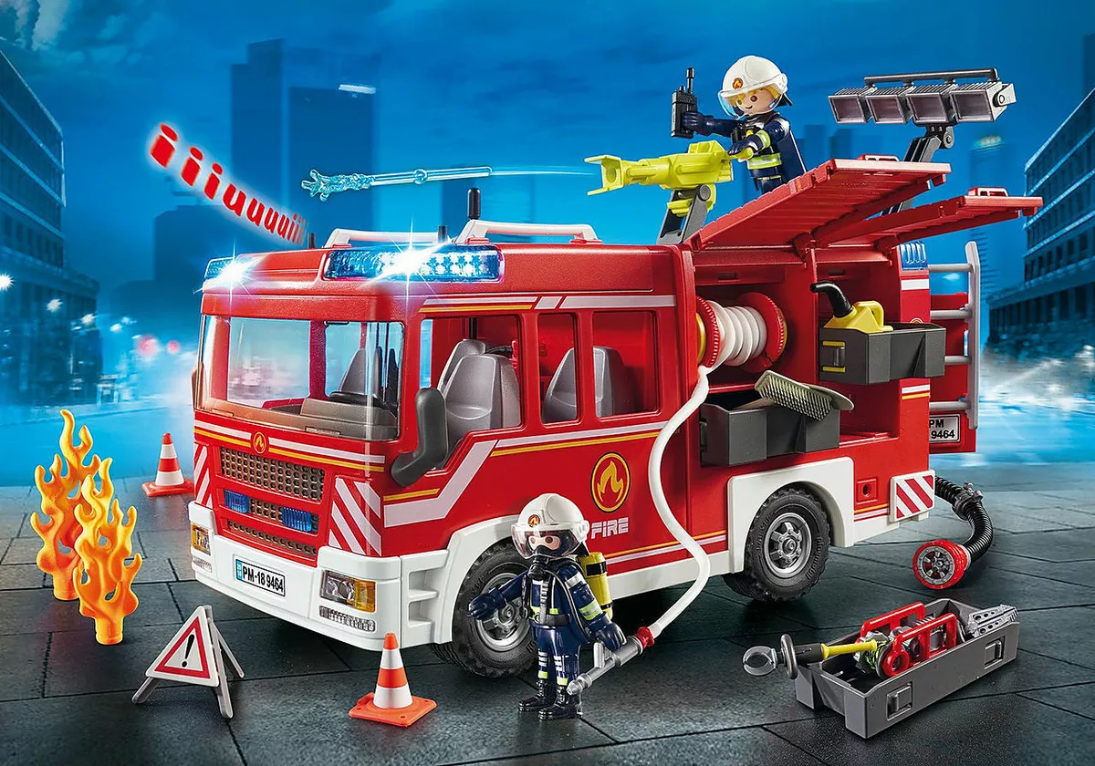 Playmobil City Action 9468 Pompier (jamais ouvert)