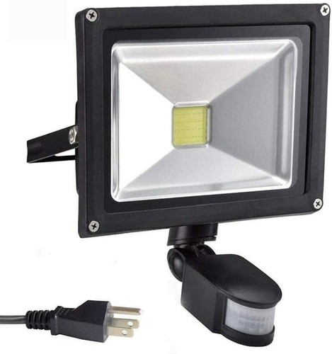 10W 20W 30W 50W Led Motion Sensor Flood Light Outdoor Pir Induction Lamp Pathway - Picture 17 of 33
