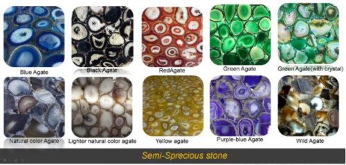24" Multi Agate Stone Coffee Table Top Handmade Arts Luxury Cafe Furniture Decor - Picture 7 of 8