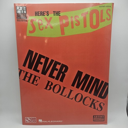 HERES THE SEX PISTOLS NEVER MIND THE BOLLOCKS Gitarren-Tabs 2007 Hal Leonard Neu