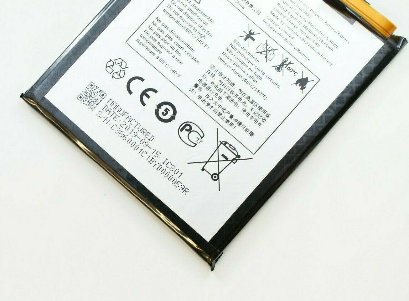 OEM Alcatel 3V 2019 5032W TLp038B1 Battery USED ORIGINAL 5032W ONLY