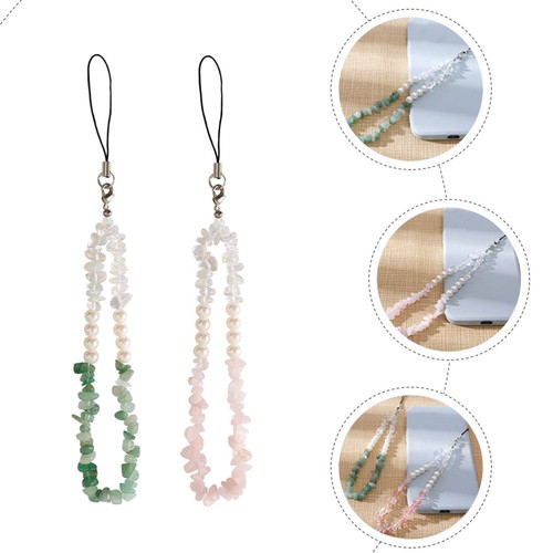 2 Pcs Chain Phone Lanyard Tether Mobile Strap Hanging - 第 10/12 張圖片