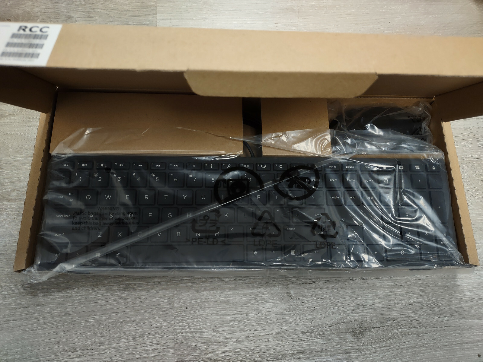 HP USB WIRED KIT KEYBOARD TPCP001K and MOUSE TPCP001M 928923001 NEW