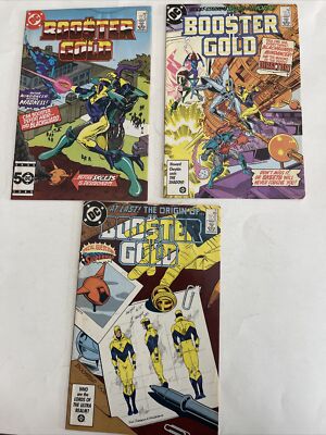 Booster Gold # 2 4 & 6    (DC 1986)   Low Grade