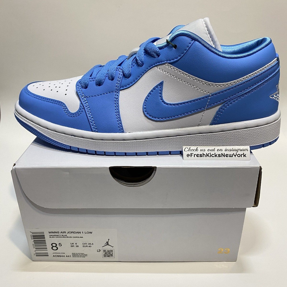 wmns jordan 1 low unc