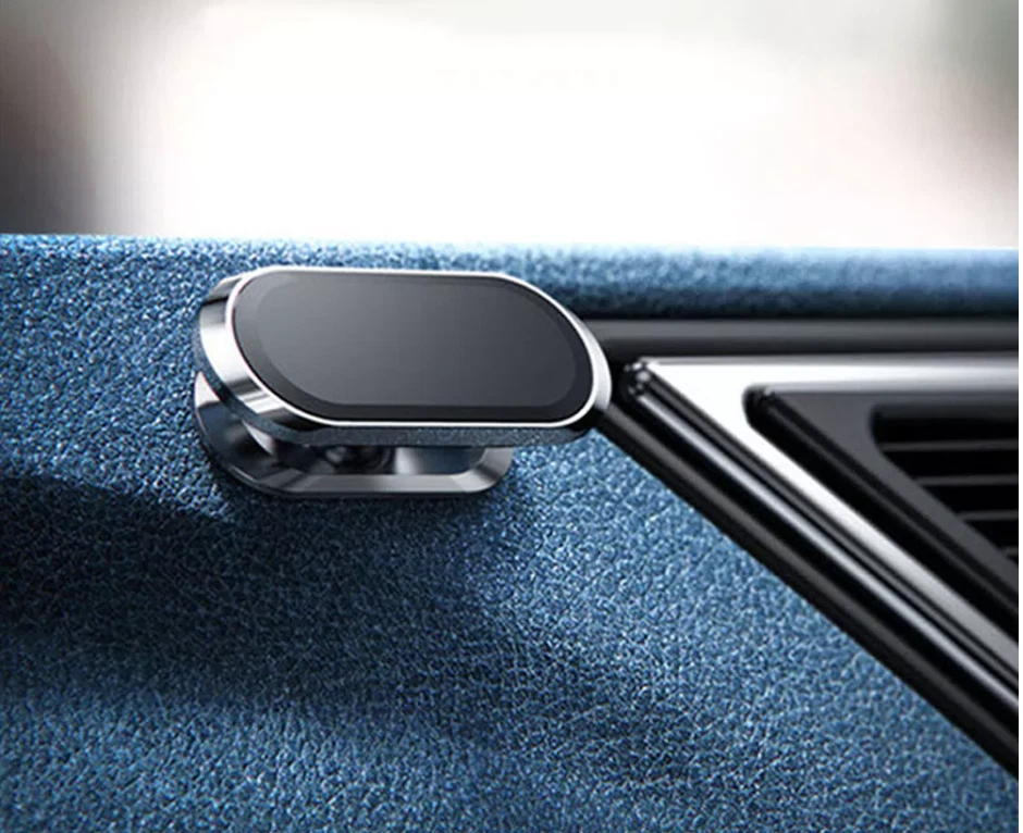 Soporte magnético para teléfono estable de montaje en coche para iPhone y Android Foto 3 de 4