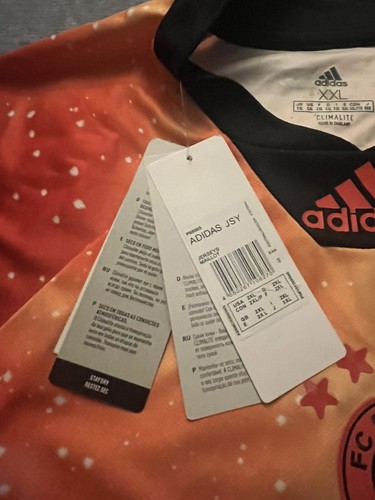 Collectible Adidas Bayern Munich 18/19 EA Sports Fourth Kit XXL BNWT Football - Picture 8 of 10