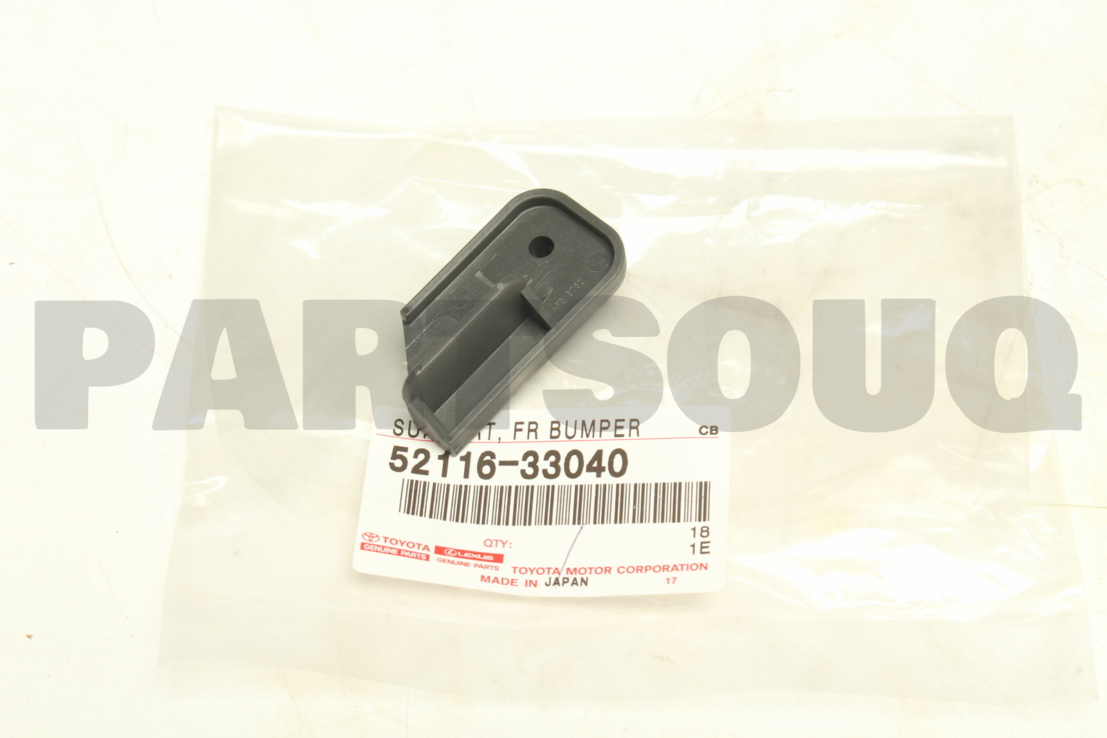 5211633040 Genuine Toyota SUPPORT, FRONT BUMPER SIDE, LH 52116  