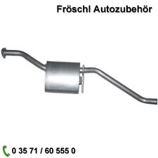 für Opel Omega A 1.8i 2.0i 2.4i 2.3D Vorschalldämpfer Auspuff Mitteltopf a*