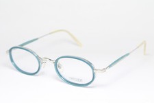 MATSUDA 10402 PW 46-24 Silver-Blue Original Vintage Eyeglasses Steampunk Rare