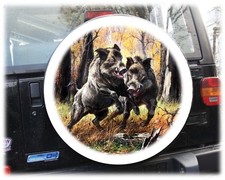 Spare wheel cover wheel cover spare wheel cover tire cover 72 x 28 cm hunting