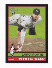 2025 Topps Heritage - #385 Black Border - Jairo Iriarte