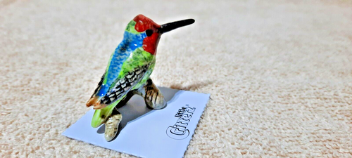 LITTLE CRITTERZ Anna's Hummingbird "Anna" Miniature Figurine New FREE SHIP LC726 - Picture 5 of 7