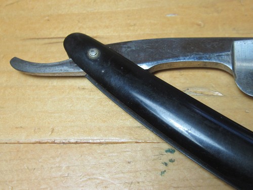 OLD VINTAGE J R TORREY US CELEBRATED HOLLOW GROUND STRAIGHT RAZOR ETCHED FACE - Picture 9 of 12