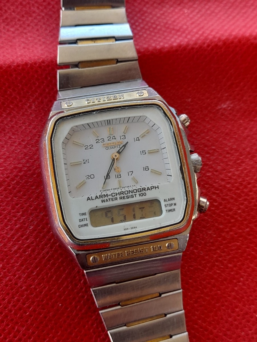 Vintage CITIZEN Quartz 8922-082796 TA Mens Watch For parts _2999