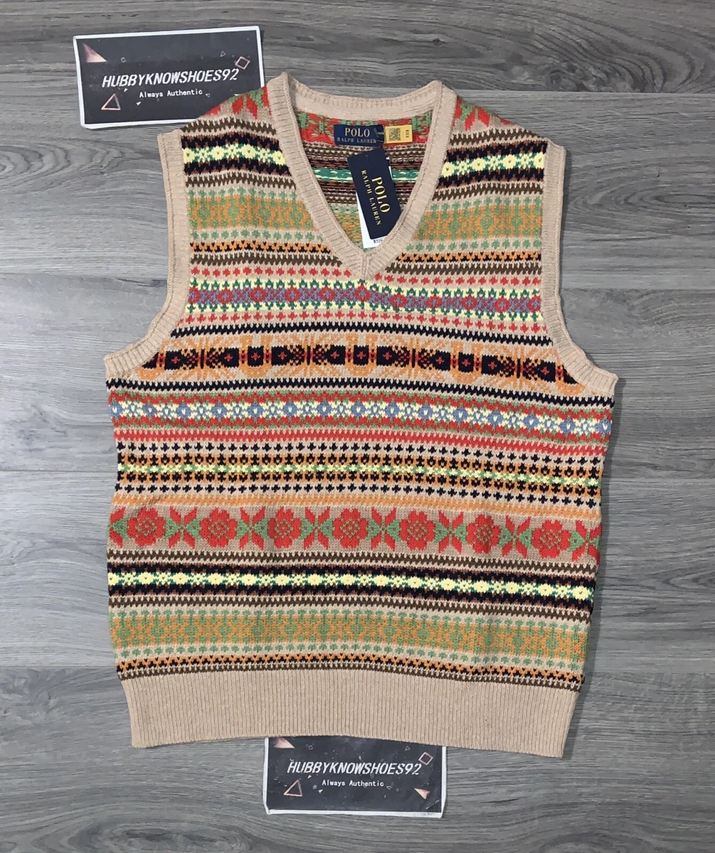 Ralph lauren fair isle sweater vest cheap