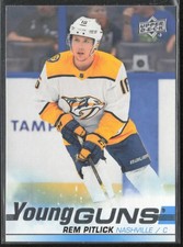 2019-20 UD Series 2 Rem Pitlick 456 Young Guns RC