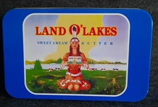 Land O' Lakes Dairy 75th Anniversary Sweet Cream Butter Collectible Tin!