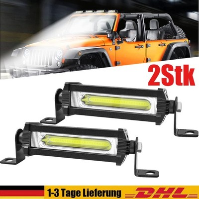 2x LED Light bar Lichtbalken Arbeitsscheinwerfer Offroad Lightbar Auto SUV 12V