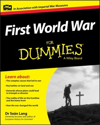 First World War for Dummies by Sean Lang PAPERBACK 9781118679999